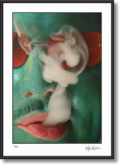 Click on this image to see an enlarged view of Red Sunglasses By:  Jesse La Plante.