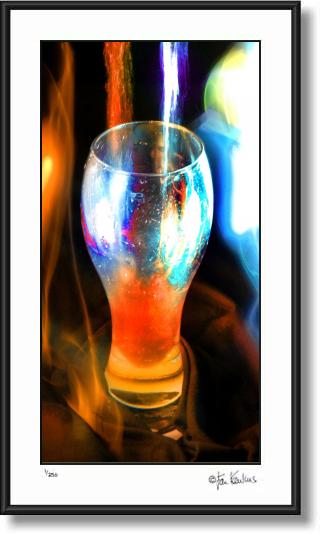Click on this image to see an enlarged view of Pint Glass By:  Jesse La Plante.
