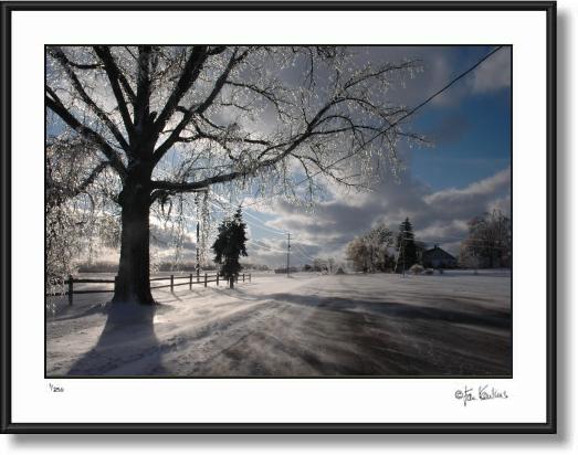 Click on this image to see an enlarged view of Mount Pleasant Landscape By:  Jesse La Plante.
